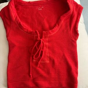 Red Urban Outfitters top